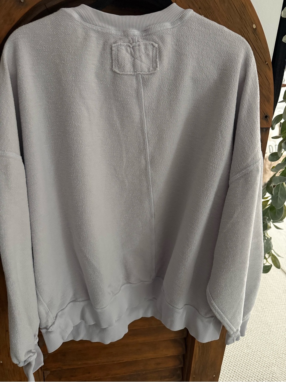 We The Free Juliet Graphic heart pale lilac Pullover - Picture 4 of 6